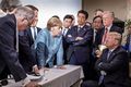 G7 summit Merkel VS Trump.jpg