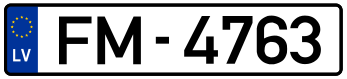 Datei:347px-Latvian license plate.svg.png