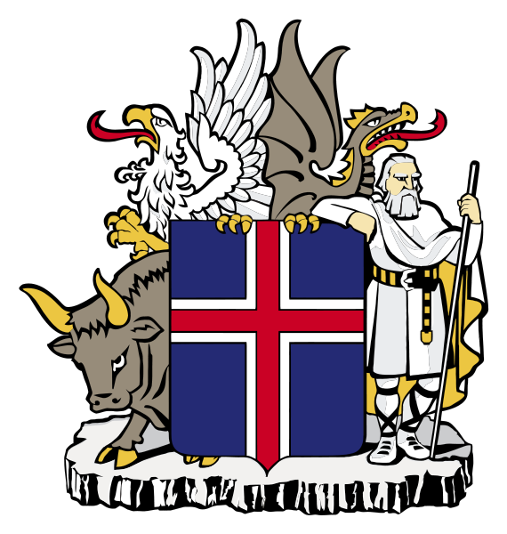 Datei:Coat of Arms of Iceland.png