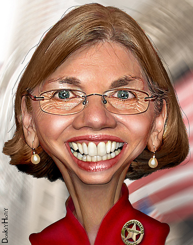 File:Elizabeth Warren caricature.png