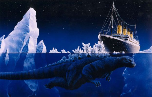 File:Normal Godzilla and the Titanic.jpg