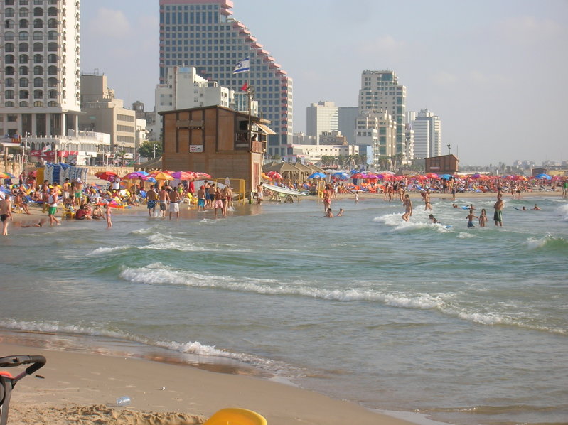 File:Tel aviv beach.jpg