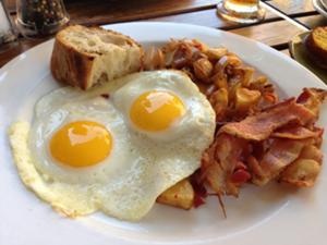File:Fried egg and bacon.jpg