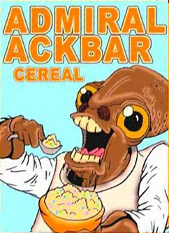 Admiral Ackbar Cereal