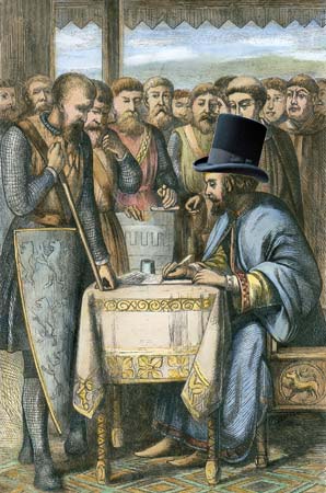 The Signing of the Magna Cappa