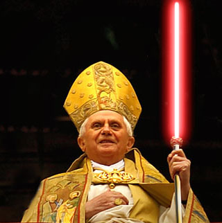 pope benedict palpatine