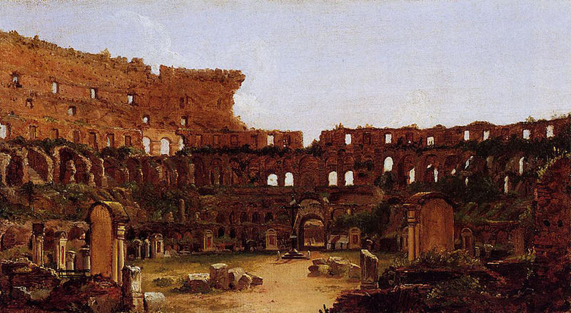 File:800px-Cole Thomas Interior of the Colosseum Rome 1832.jpg
