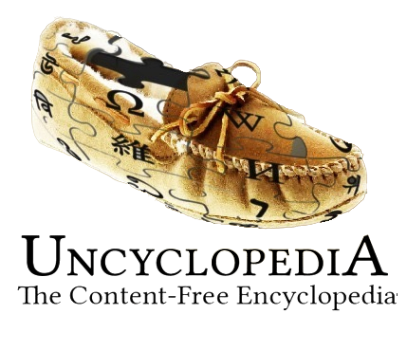 Uncyclopedia Logo Moccasin.png