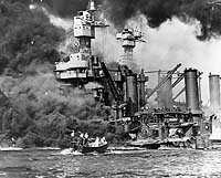 File:USS West Virginia on fire.jpg