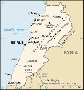 File:Map of Lebanon.png