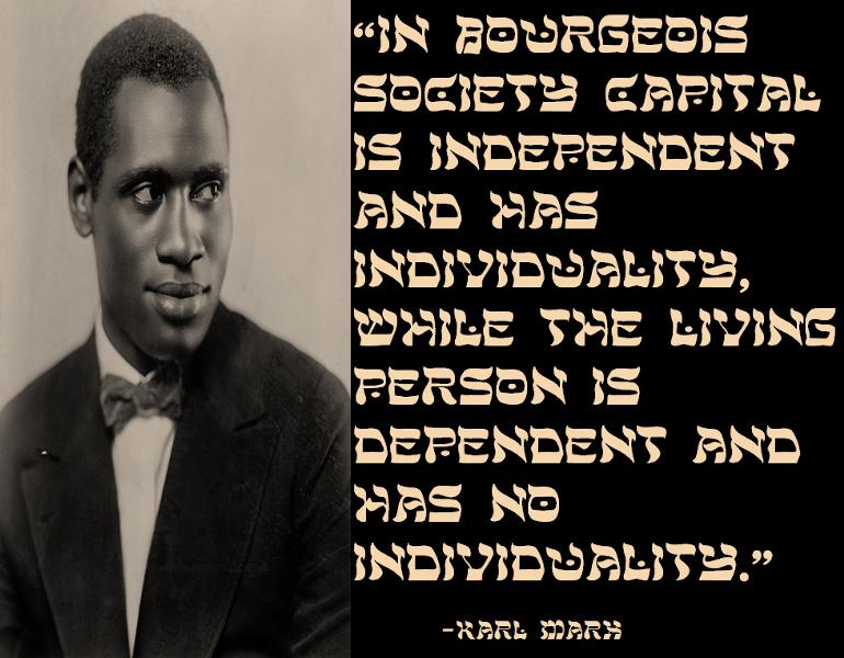File:770px-Distorted and sepia-ed image of Paul Robeson beside a Karl Marx quote in an unfitting font.jpg