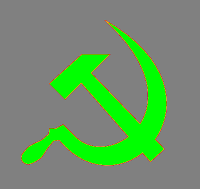 File:Neon Green Hammer And Sickle.PNG