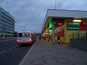 Kobylisy, Pod sídlištěm, zastávka Kobylisy.jpg