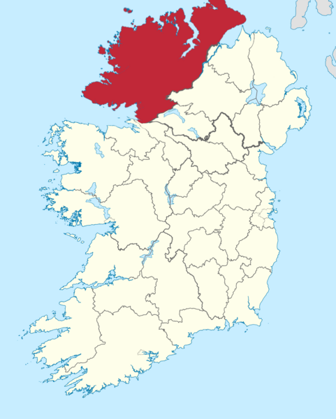File:Donegal Ireland Map.png