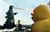 Godzilla vs Rubberduckzilla.JPG