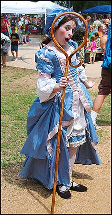 Eeyore's Birthday Party 2009 Bo Peep.jpg