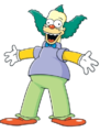 Krusty the Clown, comic enlightenment department