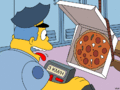 Chief Wiggum loves pizza. for Chief Wiggum page