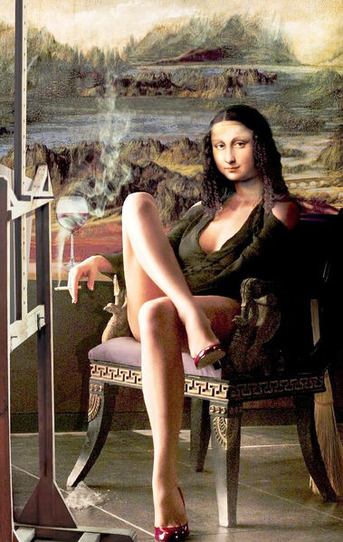 File:Mona Lisa Candid.jpg