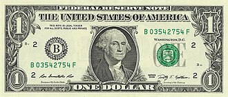 US one dollar bill, obverse, series 2009.jpg