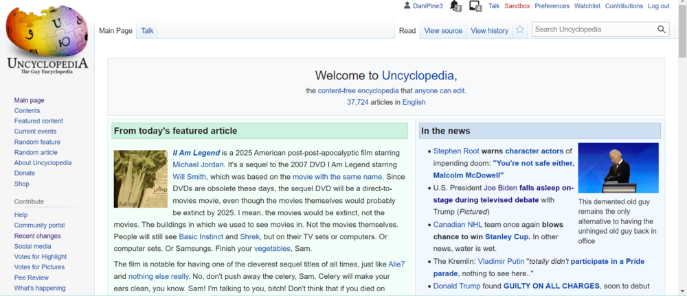 Uncyclopedia Screenshot with a gay potato in it.png