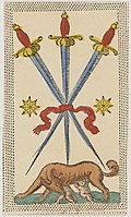 Minchiate card deck - Florence - 1860-1890 - Swords - 03.jpg