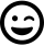 Font Awesome 5 regular grin-wink.svg