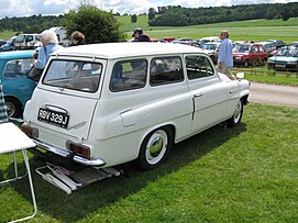 Late production (1969-1971) Octavia Combi is recognizable due to not matching tail lights.