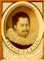 Simon Stevin's portrait.