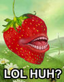 Me as a strawberry