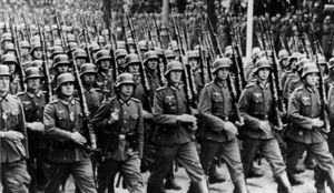 German Soldiers Marching