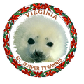The official seal of Virginia