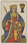 Aluette card deck - Grimaud - 1858-1890 - King of Cups.jpg