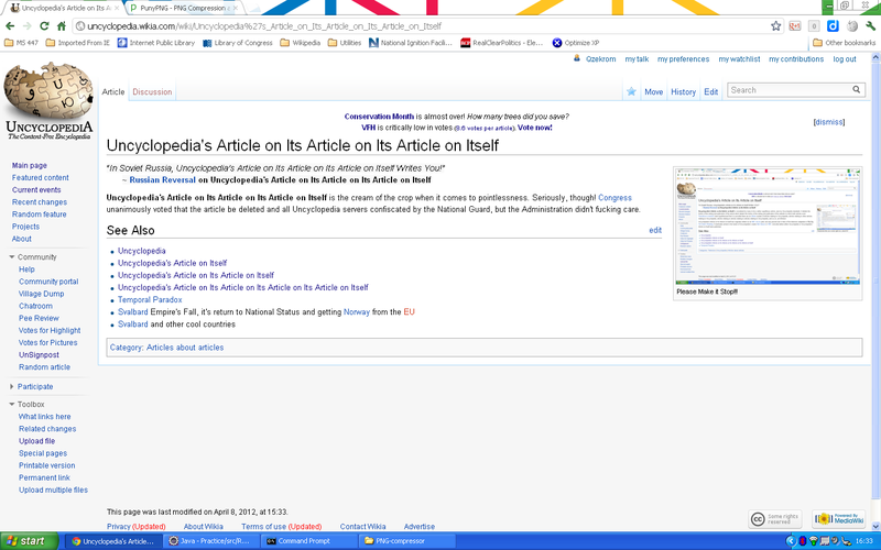 File:Uncyclopedia's Article on Its Article x3 Itself new.png