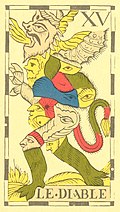 Tarot Belgijski - A15 - Diabeł.jpg