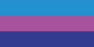Ka (light blue), ward (purple), ha (dark blue)