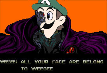 ALL YOUR FACE ARE BELONG TO WEEGEE