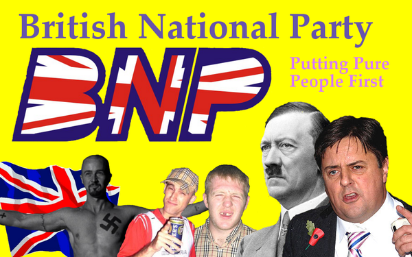 British National Party Campaign Poster