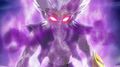 Ryuga from Beyblade: Metal Saga being possessed by L-Drago