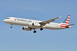 Airbus A321 of American Airlines !!