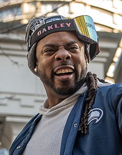 Richard Sherman Super Bowl LX parade.jpg