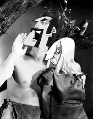 G.Stunt and 'Gail' in their early years.