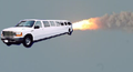 A Limo displaying its knack for defying gravity.