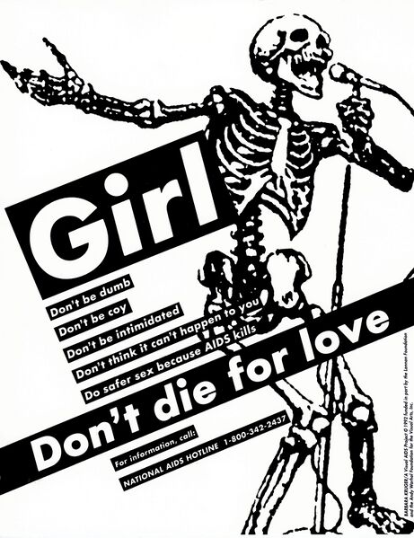 File:Barbara Kruger -girl don't die for love.jpg