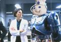 In the early '90s, the dough boy suffered a terrible baking injury and was subsequently rebuilt into a thoughtless killing machine by the Detroit Police Department.