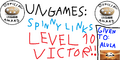 Ungames level 10 victor certificate, won by alula (me).png