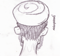 Islamist extremists are unsure how to react to this sketch of what may or may not be the back of 's head