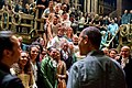 Barack Obama meets the cast of Hamiltits (2015) and asks detailed questions about Thomas Jefferson's undergarments.