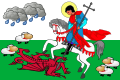 George and Welsh Dragon.svg