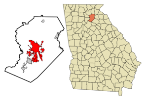 800px-Hall County Georgia Incorporated and Unincorporated areas Gainesville Highlighted.svg.png